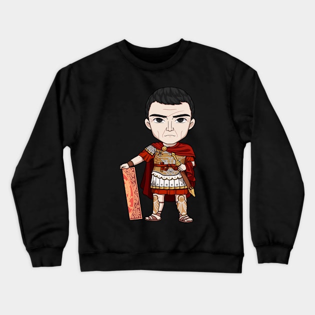 The Wealth of Rome: A Lavish Design Paying Tribute to Marcus Licinius Crassus, Rome's Wealthiest Man Crewneck Sweatshirt by Holymayo Tee